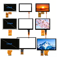 Module LCD carré LST 5 pouces 800x480 avec interface MIPI, écran tactile capacitif IPS 5 points pour instruments de communication