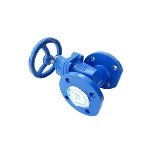 DN400 Handle Operation Ductile Cast Iron Gate Valve For Potable Water Supply