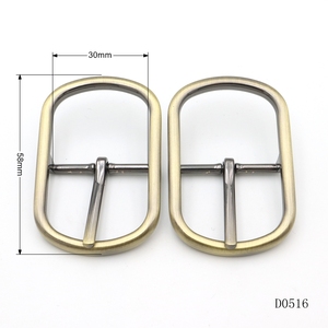 Antique Brass-Plated Zincalloy Conway Khóa Sang Trọng 20Mm Vòm Da Vành Đai Đôi Vòng Lặp Thanh Trượt Thủ Môn Knot Saddlery Phụ Kiện - Product Image 5