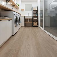 6mm Dicke PVC-Vinylbodenbeläge 18er-Pack Planken (6x36 Zoll) Gedämpfter Kern Überlegener Komfort Leise Wasserdicht Klicksystem