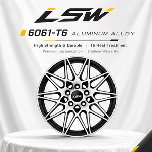 ล้อแม็กซ์ LS8133 ขอบ 18 19 20 21 22 นิ้ว สีดำเงา หน้าเจียร ขอบขัดเงา ผลิตตามสเปคเฉพาะสำหรับรถยนต์ระดับพรีเมียม - Product Image 4