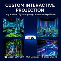 Projecteur de cartographie interactive 3D à 360° pour dôme, expérience immersive en dôme, projecteur de dôme planétarium pour planétarium