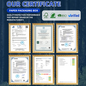 Biodegradable Eco-Friendly Customizable Paperboard <b>Box</b> with Sponge Lining Varnishing Magnetic Closure Custom Logo - Product Image 2