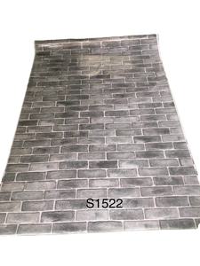 1 metre genişliğinde pvc kaplama ısı yalıtım taş tuğla kiremit bak duvar paneli - Product Image 2