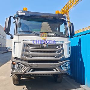 左舵驾驶全新二手371hp 400hp柴油10轮采矿砂翻斗卡车6*4中国重汽豪沃NX自卸车待售 - Product Image 3