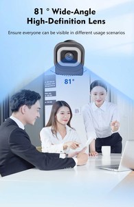 Webcam 4K avec éclairage, caméra numérique 1080p UHD, caméra en direct avec microphone, fenêtre automatique MT608, webcam de streaming 4K avec éclairage MT608 - Product Image 3
