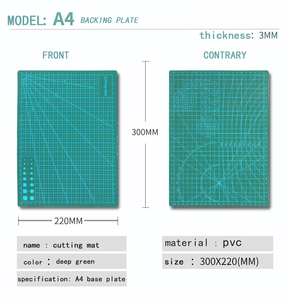 A3 A4 A5 con dấu cao su khắc Pad PVC Tự Chữa Bệnh Da Cắt mat - Product Image 3