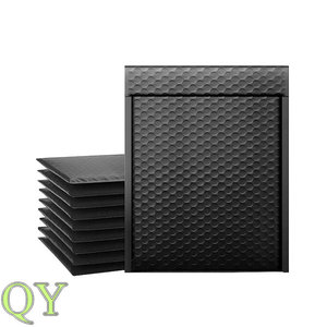 QY Custom Black Poly Bubble Mailers <b>Padded</b> Shipping Packaging Bags Bubble Envelope for Mailing - Product Image 5