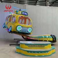 Manège rotatif pour enfants personnalisé Air Bus, machine d'amusement familiale pour fêtes foraines