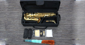 <span class=keywords><strong>Saxophone</strong></span> Alto couleur or pour débutants Prix bas d'usine - Product Image 6