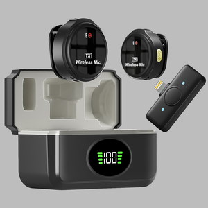 Microphone Lavalier <span class=keywords><strong>Sans</strong></span> <span class=keywords><strong>Fil</strong></span> Portable Précis, Haute Sensibilité, Son Clair, Large Compatibilité, Plug-and-Play, Type C - Product Image 1