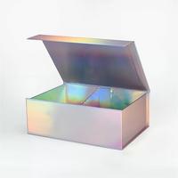 Boîte-cadeau pliable en couleur d'impression personnalisée de luxe réutilisable grande taille pour boîte-cadeau magnétique de mariage