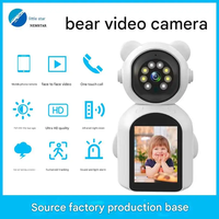 Cámara de Seguridad con Forma de Oso, Directo de Fábrica, Cámara de Visión Nocturna IR HD 1080P, Audio Bidireccional, Control Remoto por Aplicación Móvil