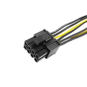 Adaptateur d'<span class=keywords><strong>alimentation</strong></span> double SATA vers PCIE à <span class=keywords><strong>8</strong></span> <span class=keywords><strong>broches</strong></span>, câble convertisseur double 15 <span class=keywords><strong>broches</strong></span> vers <span class=keywords><strong>8</strong></span> (<span class=keywords><strong>6</strong></span> + 2) <span class=keywords><strong>broches</strong></span> pour <span class=keywords><strong>alimentation</strong></span> de <span class=keywords><strong>carte</strong></span> <span class=keywords><strong>graphique</strong></span> - Product Image 2