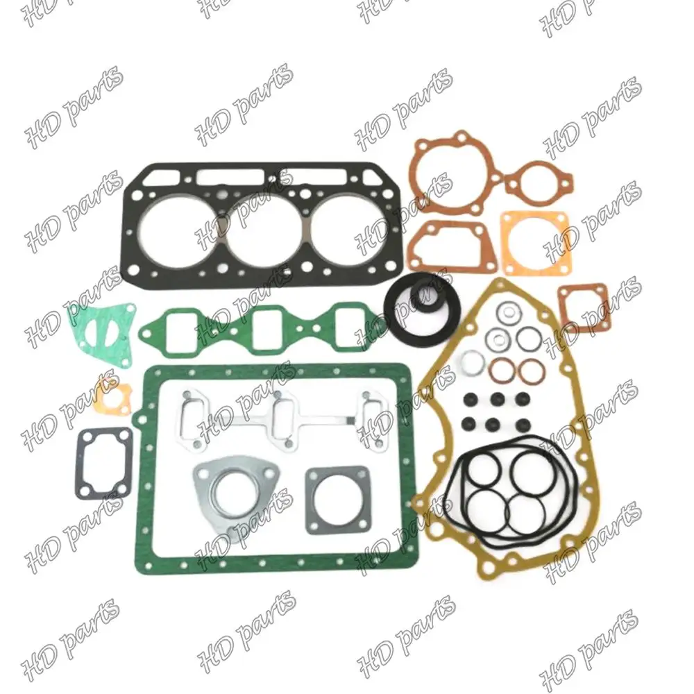 Kit de juntas 3D84-1 729354-92600 129350-01331 para Juego de piezas de reparación de motores Yanmar
