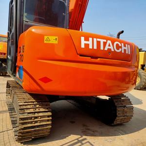 Excavatrice hydraulique Hitachi ZX70 d'occasion, 7 tonnes, avec moteur Hitachi d'origine, garantie 1 an, en stock - Product Image 3