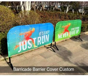 Promotional Outdoor Sports Vinyl Mesh Barrier Barricade <b>Fence</b> <b>Cover</b> Banner Breeze Crowd Control <b>for</b> Events Digital Printing - Product Image 2