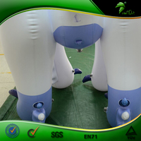 Juguete inflable de Pokémon, juguete inflable de Pokemon Absol, de 2m H, personaje inflable de aire, Anime 3D