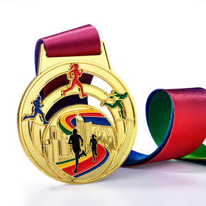 Медали для спортивных соревнований (футбол, тхэквондо, плавание) с быстрой доставкой и бесплатной индивидуальной лентой для финишеров - Product Image 4