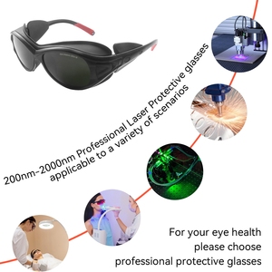 Gafas Láser con Certificación CE 200-2000nm OD3, Lentes <span class=keywords><strong>de</strong></span> PC Anti-Rayaduras para Máquina <span class=keywords><strong>de</strong></span> Depilación Láser, Lentes Protectoras para IPL - Product Image 6