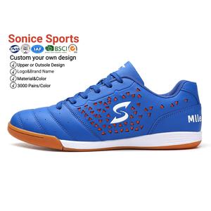 Zapatos de fútbol <span class=keywords><strong>sala</strong></span>, <span class=keywords><strong>botas</strong></span> de fútbol que no dejan marcas, tacos de fútbol con logotipo personalizado para uso en interiores - Product Image 6