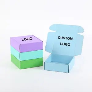 Factory Custom Printed Hard Foldable Corrugated Packaging Box Gift Shoes Clothing Shipping Mailer Box