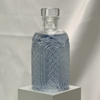 Bouteille d'aromathérapie sans flamme, bouteille vide, rotin, arrangement de fleurs séchées, chambre d'hôtel, diffuseur de parfum, bouteille en verre