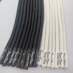 Vente en gros de cordons de trempage en silicone avec logo personnalisé cordons de serrage à capuche et lacets à pointe métallique cordons de serrage pour moulage par injection - Product Image 4