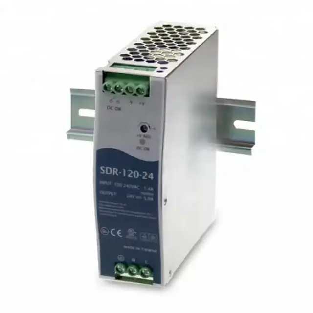 DIN RAIL Power Supply 24V 5A SDR-120-24 120W 24V 5 Amp Switching Power Supply