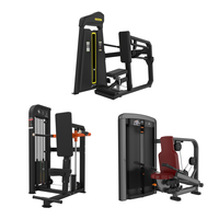 Máquina Profesional de Extensión de Tríceps con Pesas, Certificada por CE e ISO, para Gimnasios Comerciales