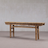 Console/Table d'appoint chinoise antique à succès, en bois recyclé, style vintage Wabi-Sabi pour la maison, les hôtels, les villas