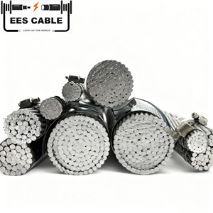 Conduttore Nudo in Lega di Alluminio AAAC ASTM 6AWG 1/0AWG <span class=keywords><strong>2</strong></span>/0AWG 3/<span class=keywords><strong>0</strong></span> AWG 4/0AWG Cavo in Alluminio Nudo Sud America - Product Image 1