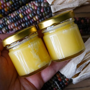 Frasco de miel de vidrio vacío pequeño de grado alimenticio, botella de tarro de vidrio de diferentes tamaños, forma redonda, Mini tarro de miel de abeja con tapa de Metal giratoria - Product Image 3