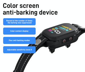 <span class=keywords><strong>Collar</strong></span> Antiladridos Inteligente Recargable LED IP67 Resistente al Agua con Modos de Entrenamiento de Fácil Operación, Materiales de Nailon y Plástico para Perros - Product Image 1