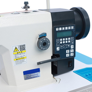 Machine à coudre industrielle à synchronisation informatique 0303D avec pédale de coupe automatique, aiguille simple, robuste, 750W, 220V, entraînement électrique - Product Image 5