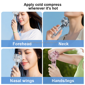 <span class=keywords><strong>Meilleur</strong></span> prix d'usine <span class=keywords><strong>Ventilateur</strong></span> d'<span class=keywords><strong>air</strong></span> <span class=keywords><strong>froid</strong></span> miniature rechargeable en plastique pour la maison avec base - Product Image 4