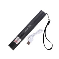 Pointeur laser vert 520 nm rechargeable par USB-C, multi-lentilles, haute visibilité en plein jour, utilisation en extérieur