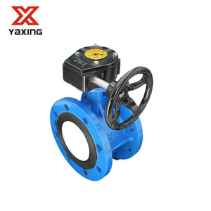 جسم مزدوج ذو شفة <span class=keywords><strong>16</strong></span> بوصة زيت ماء غاز دوكتايل صوفي مع علبة تروس - Product Image 4