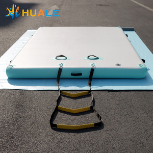 Inflável flutuante Doca Muelle Flotante Hinch Personalizado Inflável Flutuante Partido Doca Plataforma Ilha Flutuante