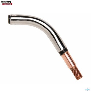Lincoln Electric <b>Welding</b> <b>Torch</b> Gooseneck KP4695-45 Copper Plated For 200A 350A 400A 500A 600A - Product Image 2