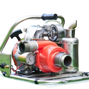 Pompe à eau portable en alliage d'aluminium à moteur essence haute pression pour la lutte contre les incendies forestiers avec démarrage manuel/électrique - Product Image 5