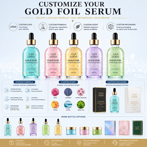 Venta al por mayor coreana Etiqueta Privada 24K oro suero Facial reparación tratamiento del acné calmante cuidado de la piel sensible suero de esencia Facial - Product Image 6