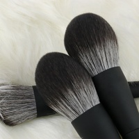 LeiShang Logo personnalisé 10 pièces Échantillon de pinceaux de maquillage bleus Ensembles de pinceaux pour sourcils, estompage, lèvres, fard à paupières