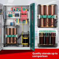 Régulateur de tension triphasé WF.EL SBW-300KVA SVC haute puissance 456V, stabilisateur de puissance avec écran LCD et protection contre les pannes de phase