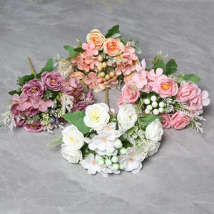 ดอกไม้ประดิษฐ์ MY-Berry <span class=keywords><strong>Princess</strong></span> Rose ดอกไม้ปลอม ตกแต่งบ้าน โรงงานขายส่ง ผ้าไหม จัดดอกไม้งานแต่ง - Product Image 3