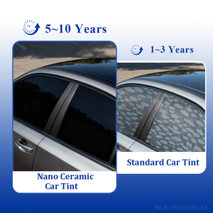 <span class=keywords><strong>Bloqueador</strong></span> de Rayos UV para Auto, Película para Ventanas de Auto <span class=keywords><strong>con</strong></span> Bloqueo de Calor Automático - Product Image 3
