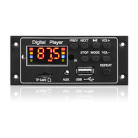 DC 5V 12V BT5.0 MP3 decodificador amplificador función de grabación de llamadas Módulo de reproductor de música placa decodificadora Mp3