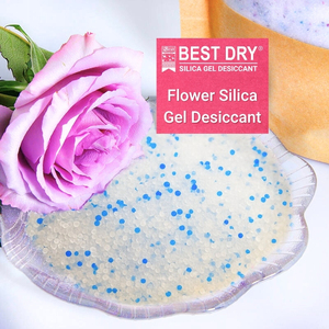 Gel de Sílice para Secado de Flores 250g - Perlas Indicadoras Desecante Reutilizable para Control de Humedad, Prevención de Moho y Daños PAC - Product Image 1