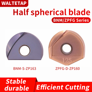 Lavorazione di precisione dei grani di fresa sferici R5/6/8/R10/R12.5 con inserti a sfera semicircolari CNC <span class=keywords><strong>BNM</strong></span>/ZPFG - Product Image 6