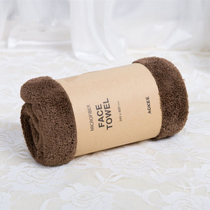 Bán buôn giấy gói tay áo bao bì biểu tượng tùy chỉnh kraft giấy bọc tay áo quần áo vớ khăn bụng ban nhạc bao bì - Product Image 5